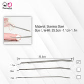 Kaamastra 1.1cm Urethral Sound Dimensions β 25.5cm Tapered Steel Rod (7mm-1.1cm) β Medical Grade